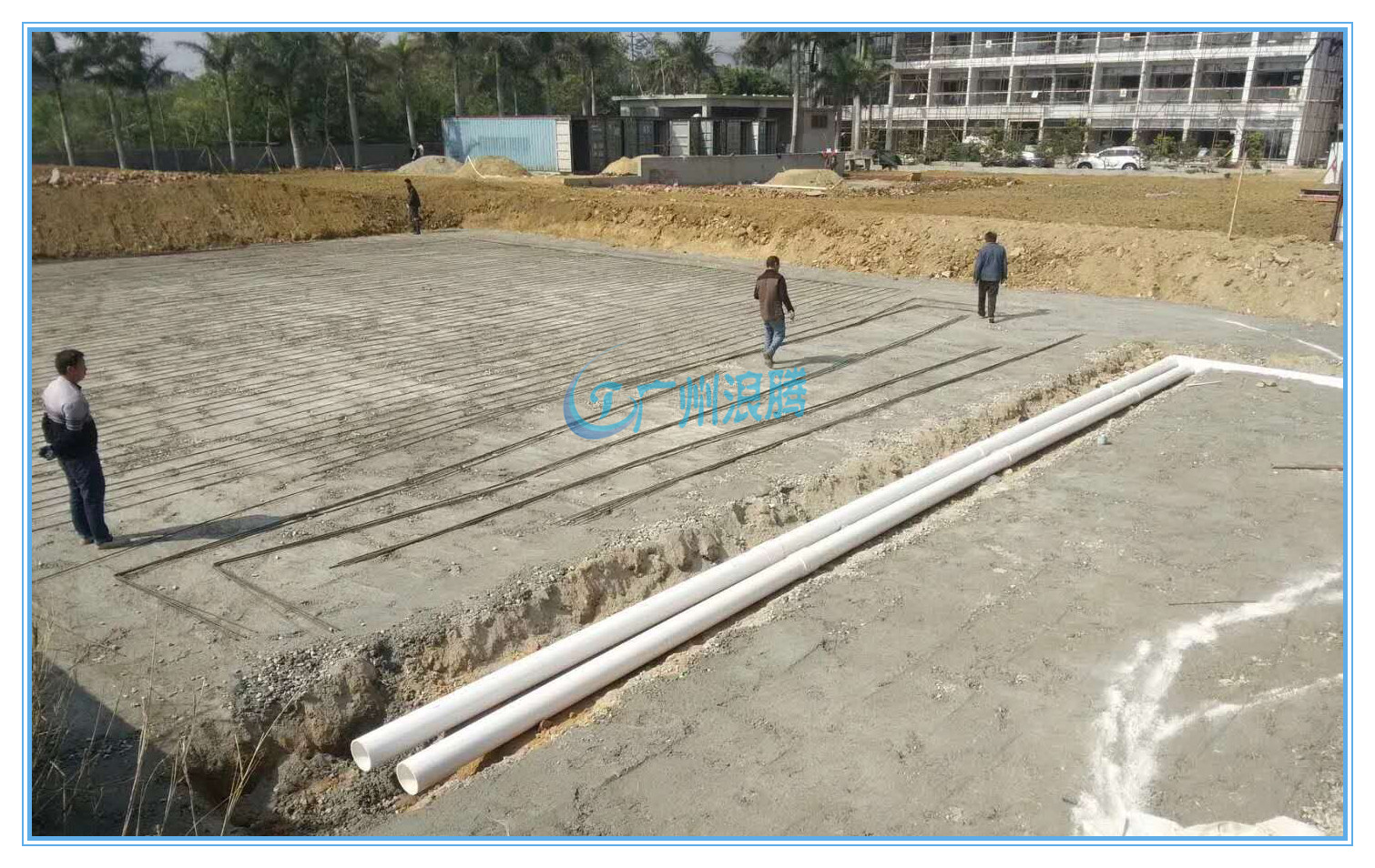 深圳大鵬泳池工地 深圳大鵬泳池工地